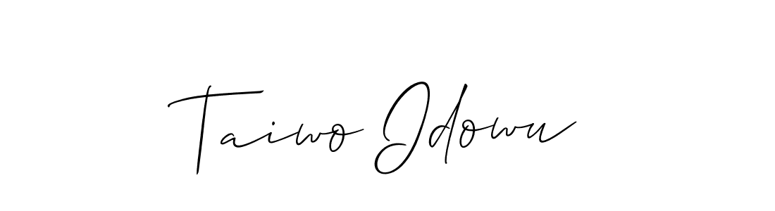 Similarly Allison_Script is the best handwritten signature design. Signature creator online .You can use it as an online autograph creator for name Taiwo Idowu. Taiwo Idowu signature style 2 images and pictures png