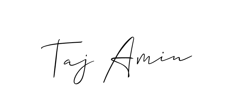 Make a short Taj Amin signature style. Manage your documents anywhere anytime using Allison_Script. Create and add eSignatures, submit forms, share and send files easily. Taj Amin signature style 2 images and pictures png