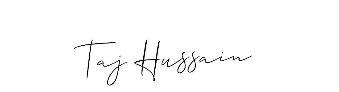 Also You can easily find your signature by using the search form. We will create Taj Hussain name handwritten signature images for you free of cost using Allison_Script sign style. Taj Hussain signature style 2 images and pictures png