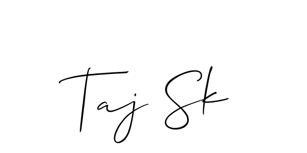 Once you've used our free online signature maker to create your best signature Allison_Script style, it's time to enjoy all of the benefits that Taj Sk name signing documents. Taj Sk signature style 2 images and pictures png
