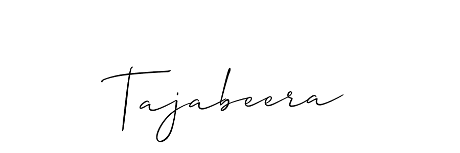 Make a beautiful signature design for name Tajabeera. Use this online signature maker to create a handwritten signature for free. Tajabeera signature style 2 images and pictures png
