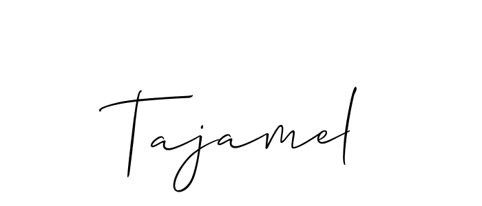 This is the best signature style for the Tajamel name. Also you like these signature font (Allison_Script). Mix name signature. Tajamel signature style 2 images and pictures png