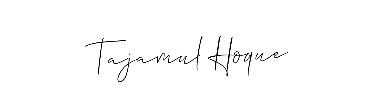 Once you've used our free online signature maker to create your best signature Allison_Script style, it's time to enjoy all of the benefits that Tajamul Hoque name signing documents. Tajamul Hoque signature style 2 images and pictures png