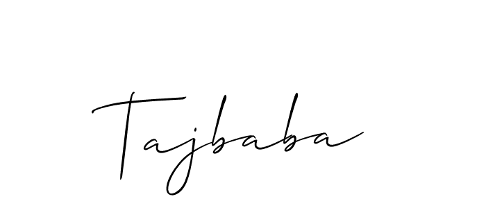 Make a short Tajbaba signature style. Manage your documents anywhere anytime using Allison_Script. Create and add eSignatures, submit forms, share and send files easily. Tajbaba signature style 2 images and pictures png