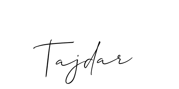 Also You can easily find your signature by using the search form. We will create Tajdar name handwritten signature images for you free of cost using Allison_Script sign style. Tajdar signature style 2 images and pictures png
