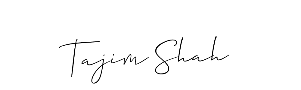 Once you've used our free online signature maker to create your best signature Allison_Script style, it's time to enjoy all of the benefits that Tajim Shah name signing documents. Tajim Shah signature style 2 images and pictures png