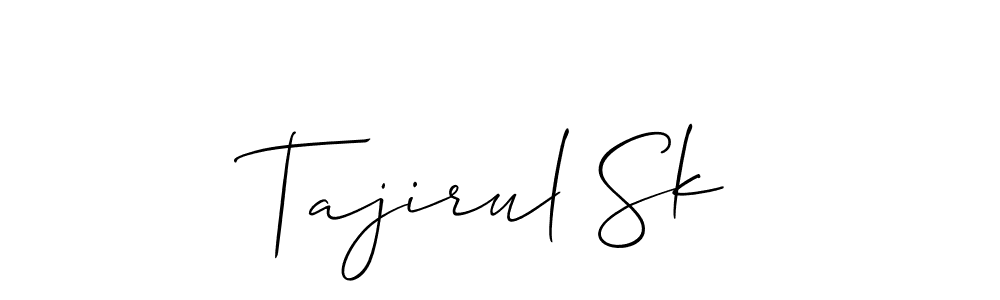 Once you've used our free online signature maker to create your best signature Allison_Script style, it's time to enjoy all of the benefits that Tajirul Sk name signing documents. Tajirul Sk signature style 2 images and pictures png