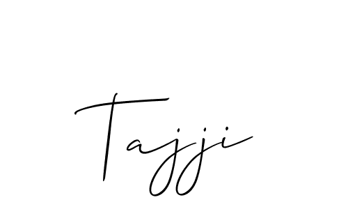 Also we have Tajji name is the best signature style. Create professional handwritten signature collection using Allison_Script autograph style. Tajji signature style 2 images and pictures png