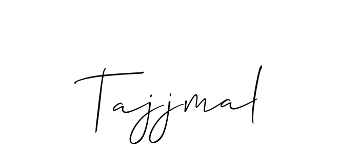 How to make Tajjmal name signature. Use Allison_Script style for creating short signs online. This is the latest handwritten sign. Tajjmal signature style 2 images and pictures png