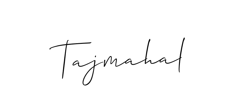 You should practise on your own different ways (Allison_Script) to write your name (Tajmahal) in signature. don't let someone else do it for you. Tajmahal signature style 2 images and pictures png