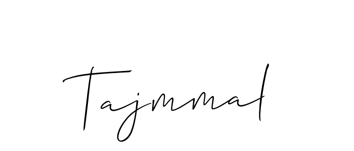 Design your own signature with our free online signature maker. With this signature software, you can create a handwritten (Allison_Script) signature for name Tajmmal. Tajmmal signature style 2 images and pictures png