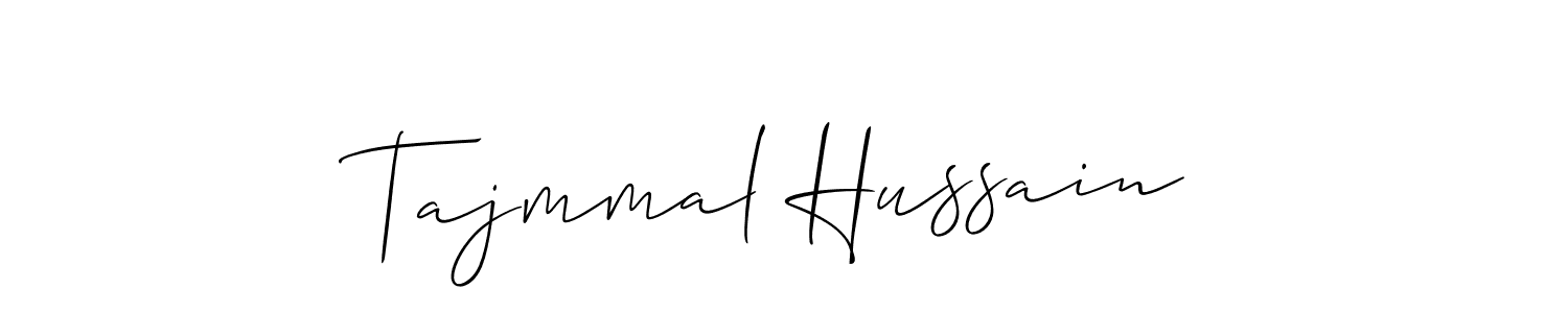 It looks lik you need a new signature style for name Tajmmal Hussain. Design unique handwritten (Allison_Script) signature with our free signature maker in just a few clicks. Tajmmal Hussain signature style 2 images and pictures png