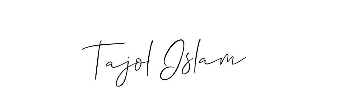 Best and Professional Signature Style for Tajol Islam. Allison_Script Best Signature Style Collection. Tajol Islam signature style 2 images and pictures png