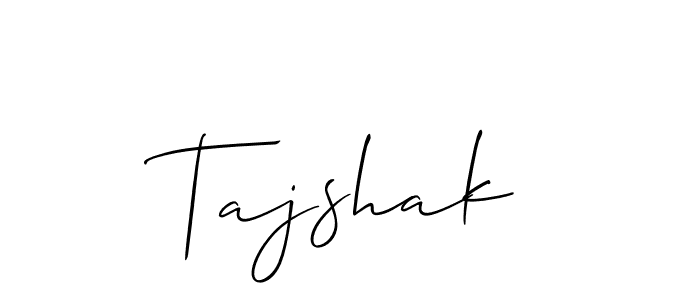 Similarly Allison_Script is the best handwritten signature design. Signature creator online .You can use it as an online autograph creator for name Tajshak. Tajshak signature style 2 images and pictures png