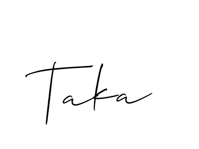 This is the best signature style for the Taka name. Also you like these signature font (Allison_Script). Mix name signature. Taka signature style 2 images and pictures png