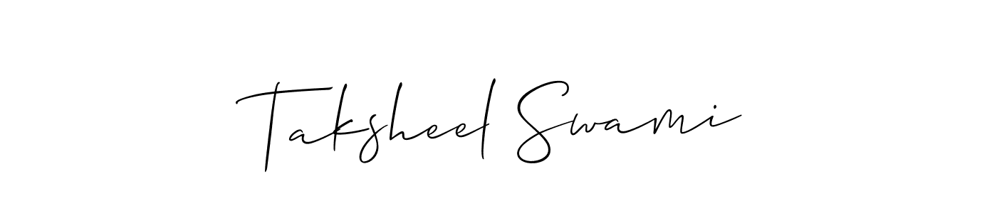 You can use this online signature creator to create a handwritten signature for the name Taksheel Swami. This is the best online autograph maker. Taksheel Swami signature style 2 images and pictures png