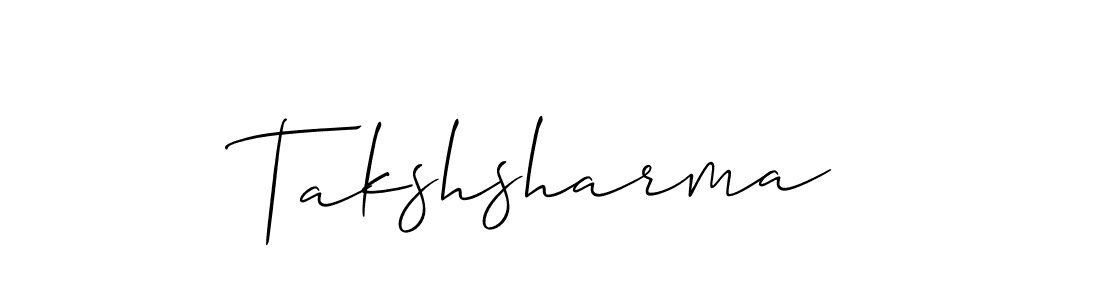 Make a beautiful signature design for name Takshsharma. Use this online signature maker to create a handwritten signature for free. Takshsharma signature style 2 images and pictures png