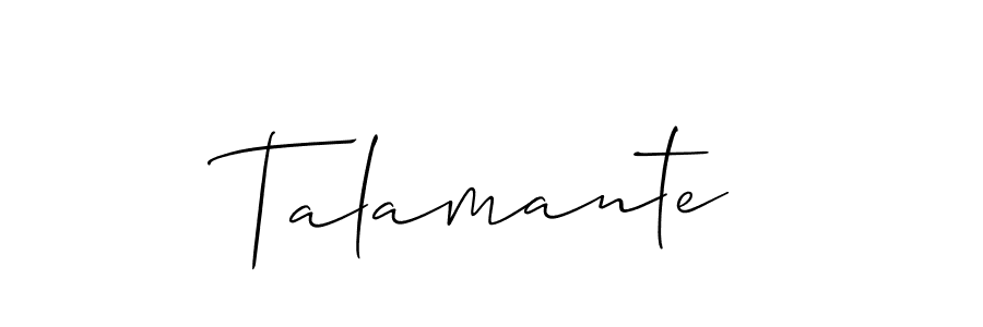 Make a short Talamante signature style. Manage your documents anywhere anytime using Allison_Script. Create and add eSignatures, submit forms, share and send files easily. Talamante signature style 2 images and pictures png