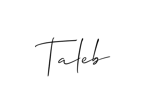 This is the best signature style for the Taleb name. Also you like these signature font (Allison_Script). Mix name signature. Taleb signature style 2 images and pictures png