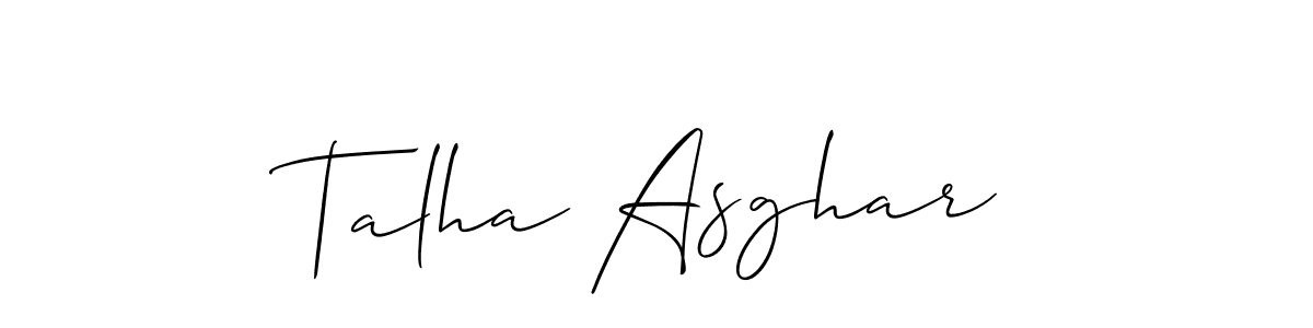 Once you've used our free online signature maker to create your best signature Allison_Script style, it's time to enjoy all of the benefits that Talha Asghar name signing documents. Talha Asghar signature style 2 images and pictures png