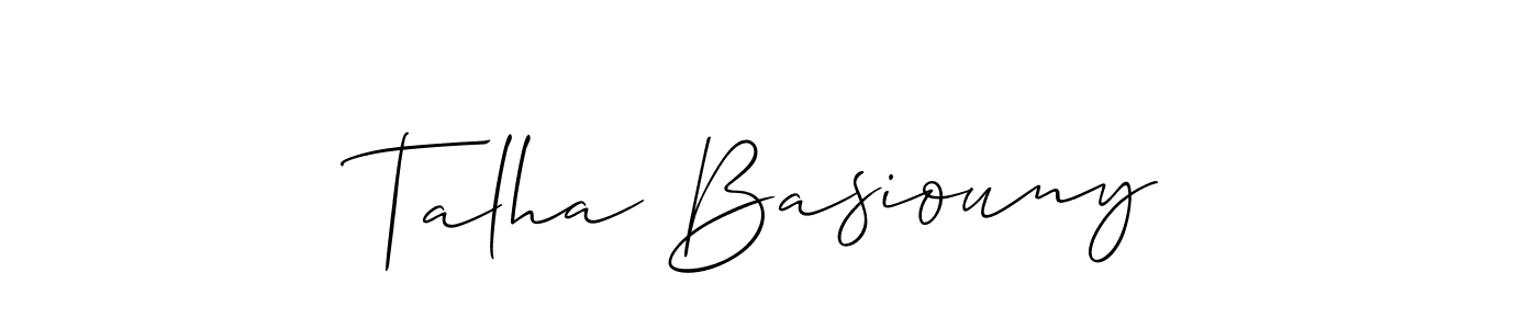 Make a short Talha Basiouny signature style. Manage your documents anywhere anytime using Allison_Script. Create and add eSignatures, submit forms, share and send files easily. Talha Basiouny signature style 2 images and pictures png