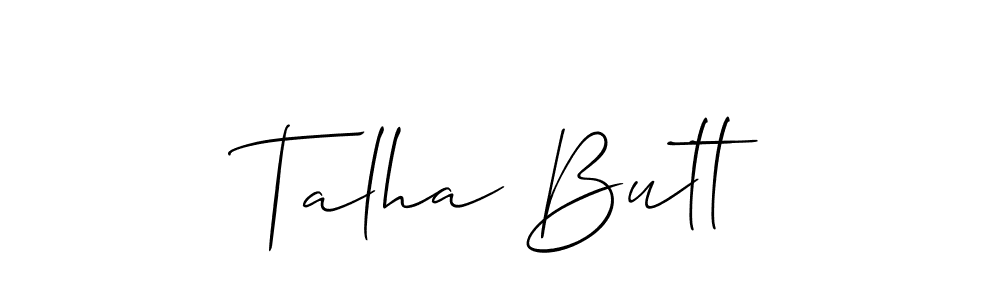 Check out images of Autograph of Talha Butt name. Actor Talha Butt Signature Style. Allison_Script is a professional sign style online. Talha Butt signature style 2 images and pictures png