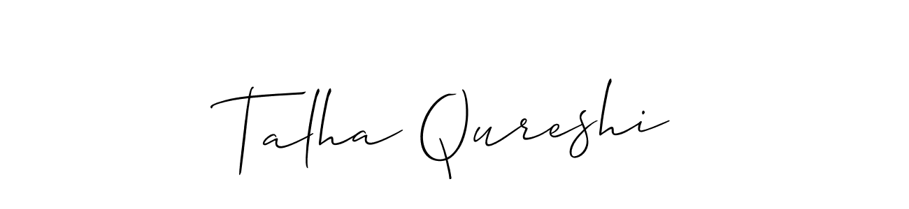 This is the best signature style for the Talha Qureshi name. Also you like these signature font (Allison_Script). Mix name signature. Talha Qureshi signature style 2 images and pictures png