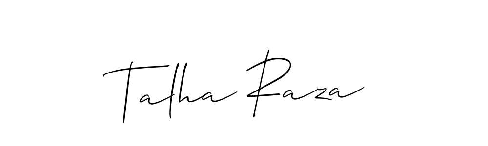 You can use this online signature creator to create a handwritten signature for the name Talha Raza. This is the best online autograph maker. Talha Raza signature style 2 images and pictures png