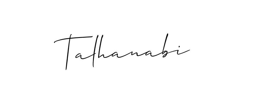 Best and Professional Signature Style for Talhanabi. Allison_Script Best Signature Style Collection. Talhanabi signature style 2 images and pictures png
