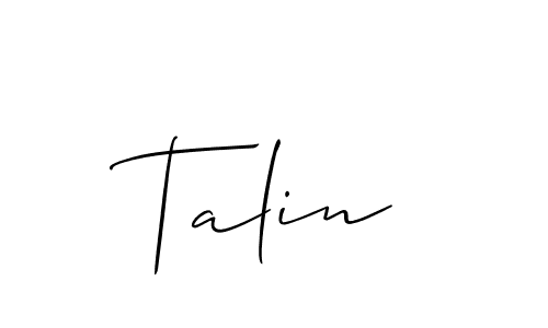 Here are the top 10 professional signature styles for the name Talin. These are the best autograph styles you can use for your name. Talin signature style 2 images and pictures png