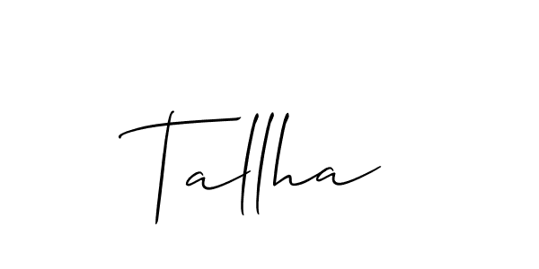 See photos of Tallha official signature by Spectra . Check more albums & portfolios. Read reviews & check more about Allison_Script font. Tallha signature style 2 images and pictures png