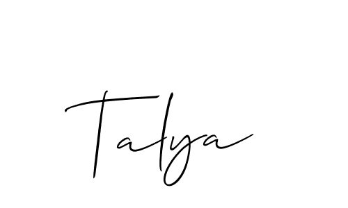 Check out images of Autograph of Talya name. Actor Talya Signature Style. Allison_Script is a professional sign style online. Talya signature style 2 images and pictures png