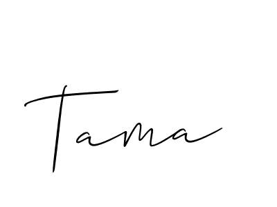 It looks lik you need a new signature style for name Tama. Design unique handwritten (Allison_Script) signature with our free signature maker in just a few clicks. Tama signature style 2 images and pictures png