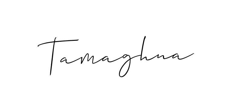 How to Draw Tamaghna signature style? Allison_Script is a latest design signature styles for name Tamaghna. Tamaghna signature style 2 images and pictures png