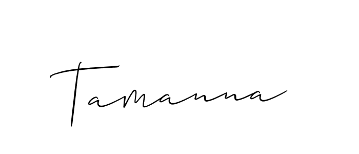 How to Draw Tamanna signature style? Allison_Script is a latest design signature styles for name Tamanna. Tamanna signature style 2 images and pictures png