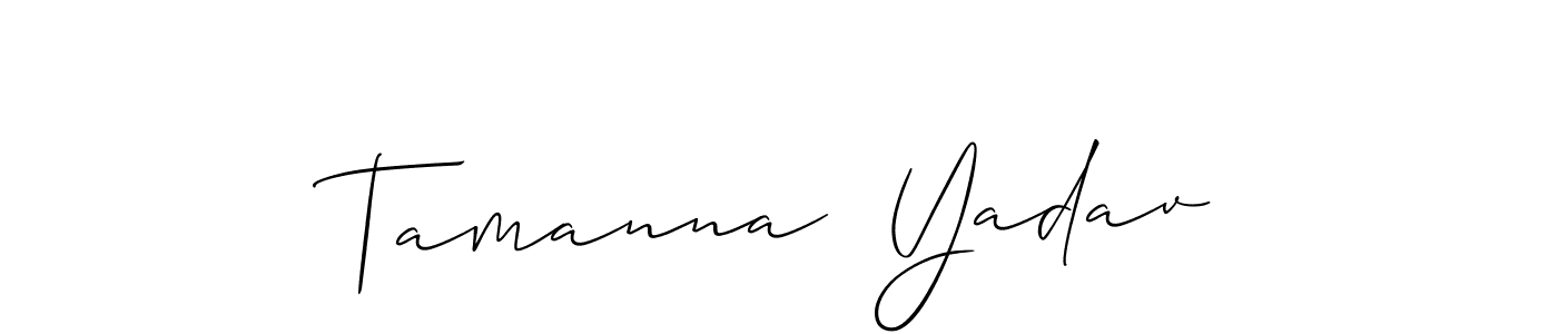See photos of Tamanna  Yadav official signature by Spectra . Check more albums & portfolios. Read reviews & check more about Allison_Script font. Tamanna  Yadav signature style 2 images and pictures png