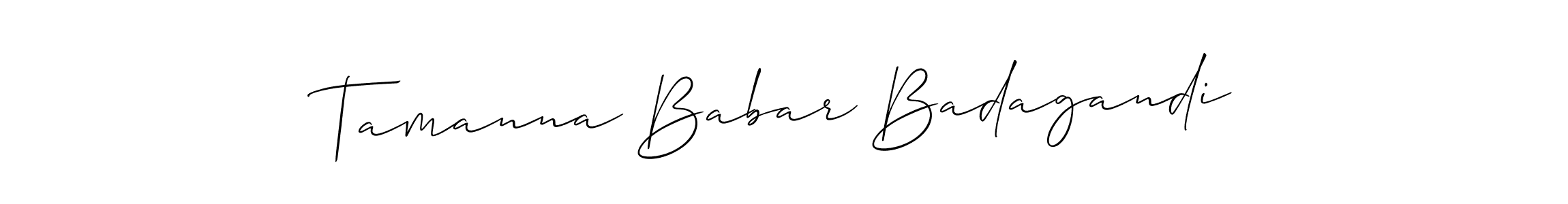 Best and Professional Signature Style for Tamanna Babar Badagandi. Allison_Script Best Signature Style Collection. Tamanna Babar Badagandi signature style 2 images and pictures png