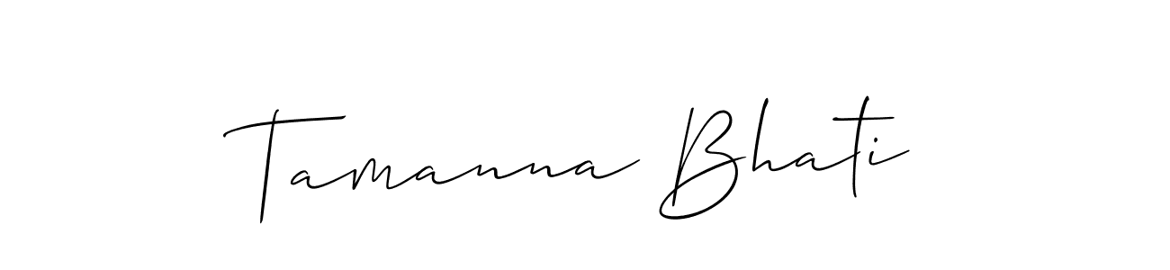 Once you've used our free online signature maker to create your best signature Allison_Script style, it's time to enjoy all of the benefits that Tamanna Bhati name signing documents. Tamanna Bhati signature style 2 images and pictures png