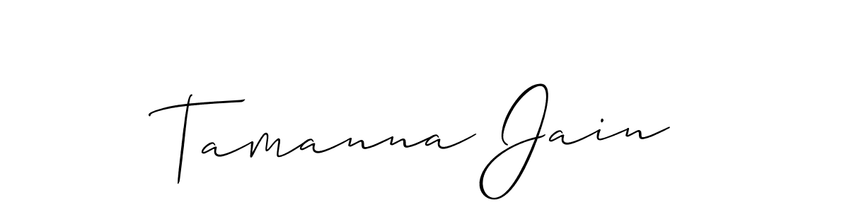 Here are the top 10 professional signature styles for the name Tamanna Jain. These are the best autograph styles you can use for your name. Tamanna Jain signature style 2 images and pictures png