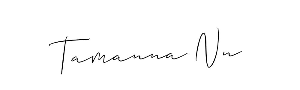 Make a short Tamanna Nn signature style. Manage your documents anywhere anytime using Allison_Script. Create and add eSignatures, submit forms, share and send files easily. Tamanna Nn signature style 2 images and pictures png