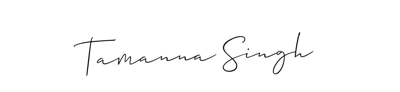 How to Draw Tamanna Singh signature style? Allison_Script is a latest design signature styles for name Tamanna Singh. Tamanna Singh signature style 2 images and pictures png