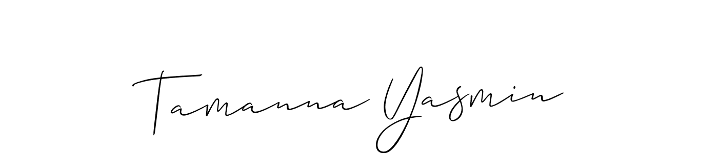 You can use this online signature creator to create a handwritten signature for the name Tamanna Yasmin. This is the best online autograph maker. Tamanna Yasmin signature style 2 images and pictures png