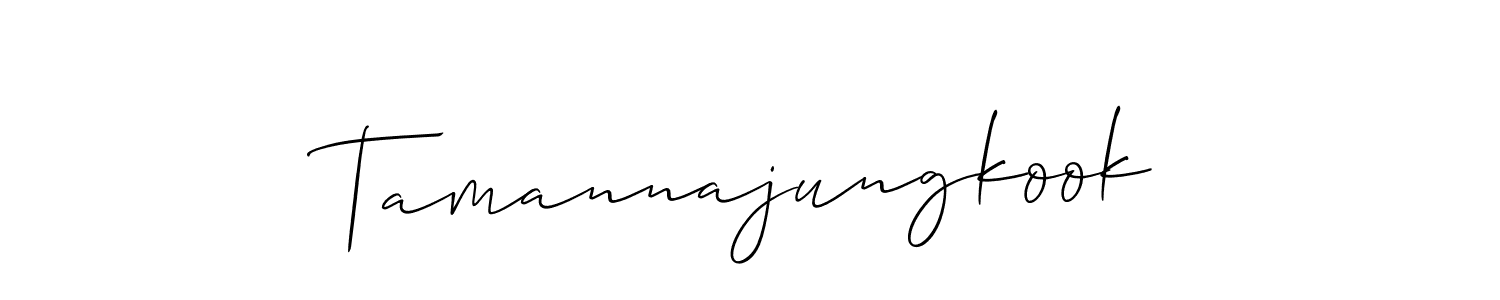 Make a beautiful signature design for name Tamannajungkook. Use this online signature maker to create a handwritten signature for free. Tamannajungkook signature style 2 images and pictures png