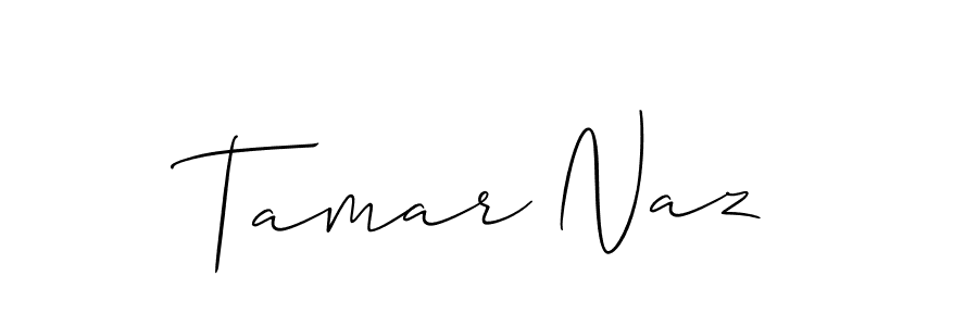 Make a beautiful signature design for name Tamar Naz. Use this online signature maker to create a handwritten signature for free. Tamar Naz signature style 2 images and pictures png