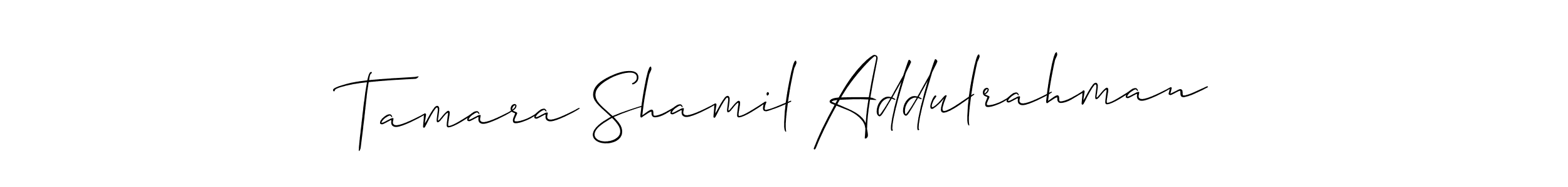 Here are the top 10 professional signature styles for the name Tamara Shamil Addulrahman. These are the best autograph styles you can use for your name. Tamara Shamil Addulrahman signature style 2 images and pictures png