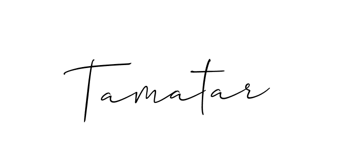 Tamatar stylish signature style. Best Handwritten Sign (Allison_Script) for my name. Handwritten Signature Collection Ideas for my name Tamatar. Tamatar signature style 2 images and pictures png