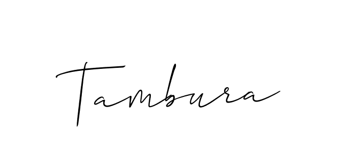 Best and Professional Signature Style for Tambura. Allison_Script Best Signature Style Collection. Tambura signature style 2 images and pictures png
