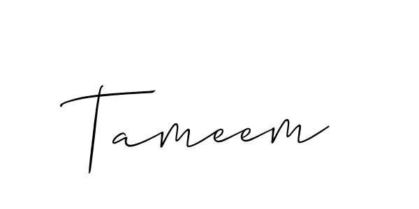 Similarly Allison_Script is the best handwritten signature design. Signature creator online .You can use it as an online autograph creator for name Tameem. Tameem signature style 2 images and pictures png