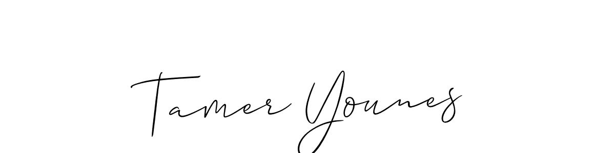 Once you've used our free online signature maker to create your best signature Allison_Script style, it's time to enjoy all of the benefits that Tamer Younes name signing documents. Tamer Younes signature style 2 images and pictures png