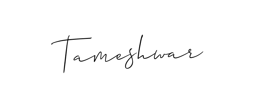 How to Draw Tameshwar signature style? Allison_Script is a latest design signature styles for name Tameshwar. Tameshwar signature style 2 images and pictures png